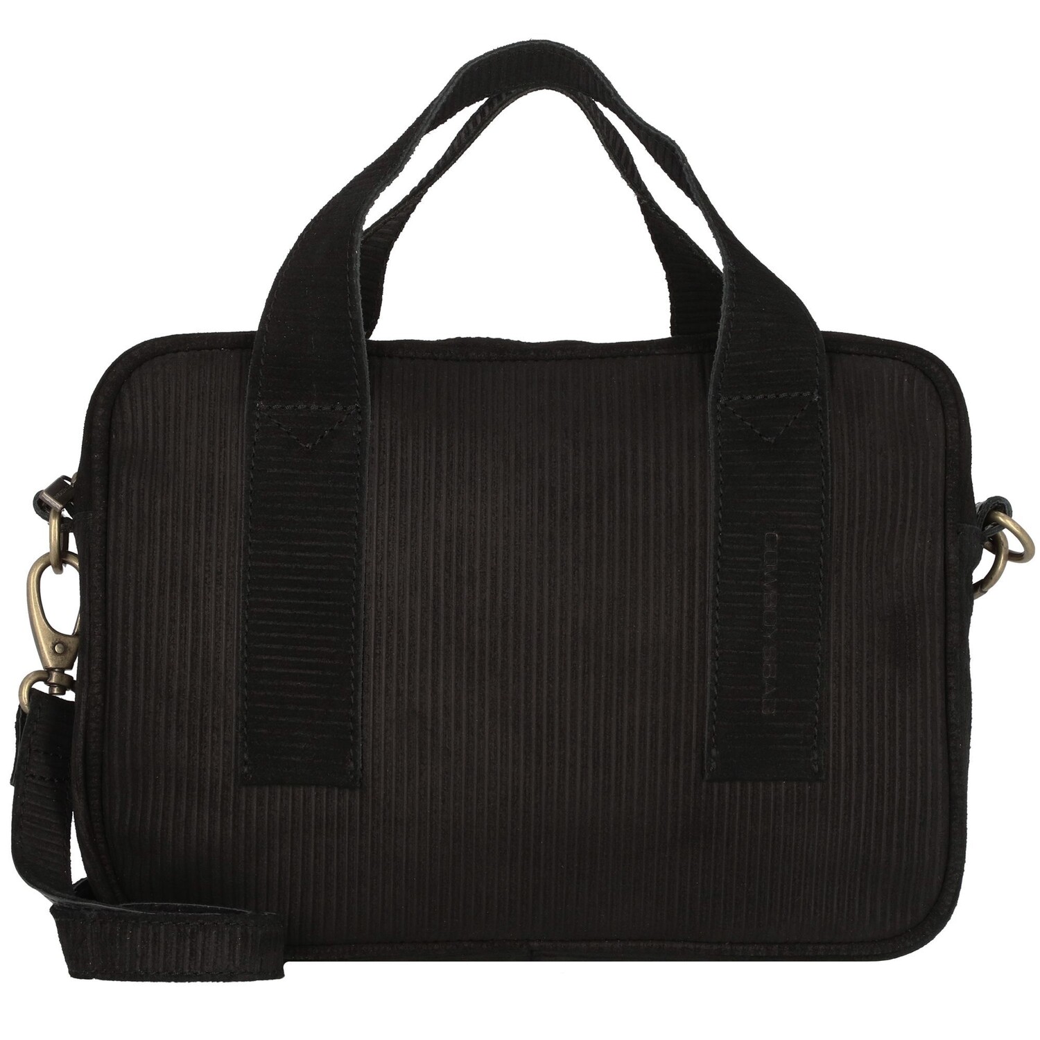 

Сумка Cowboysbag Handtasche Leder 30 cm, черный