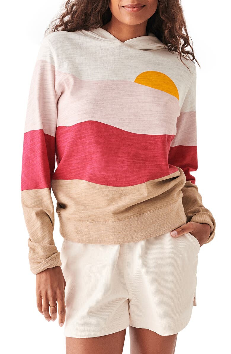 

Толстовка Sunset Stripe из органического хлопка FAHERTY