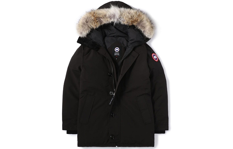 

Мужской пуховик Canada Goose, черный