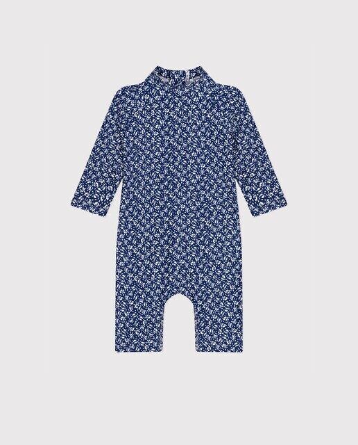 

Детский купальник с защитой от ультрафиолета Petit Bateau, белый
