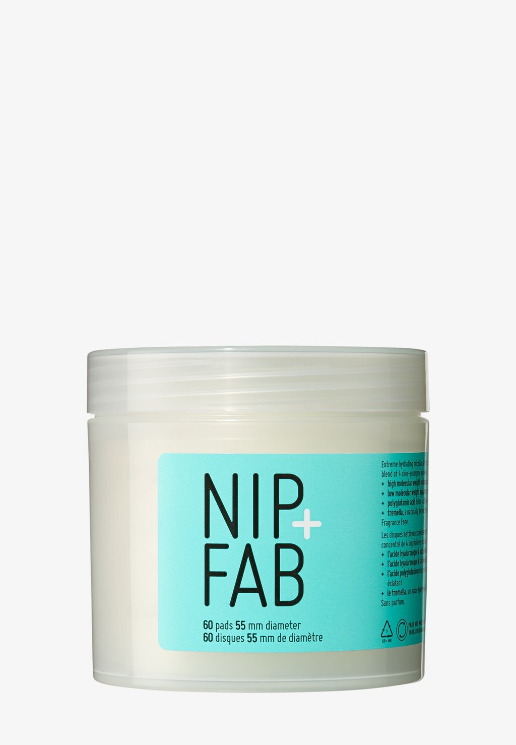 

Моющее средство Hyaluronic Fix Extreme4 Micellar Daily Cleaning Pads Nip+Fab
