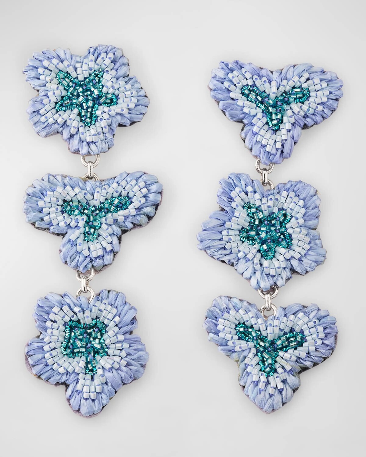 

Серьги из бисера Aamir Lux Mignonne Gavigan, цвет Light Blue