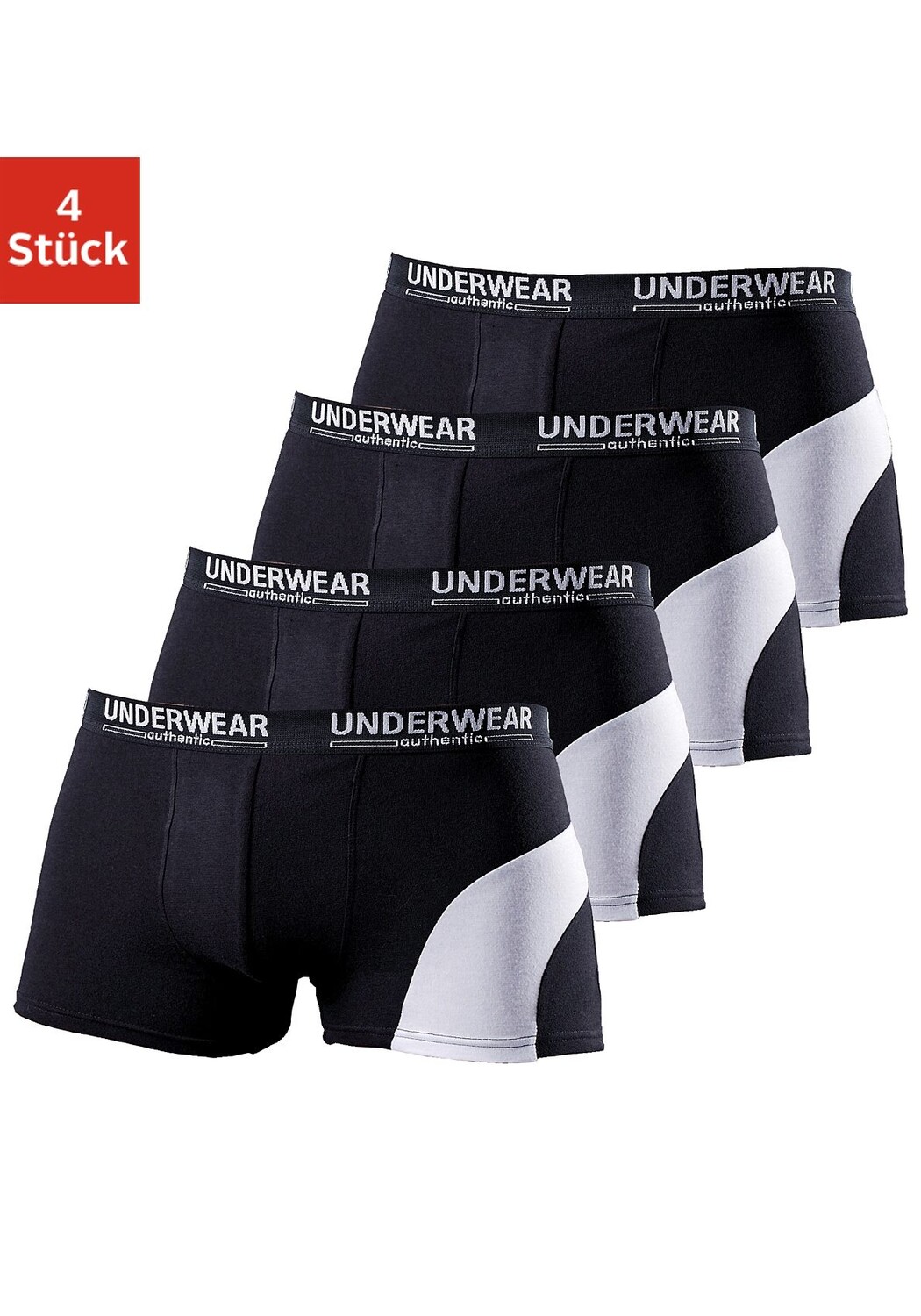 Боксеры AUTHENTIC UNDERWEAR Boxer, цвет schwarz, schwarz