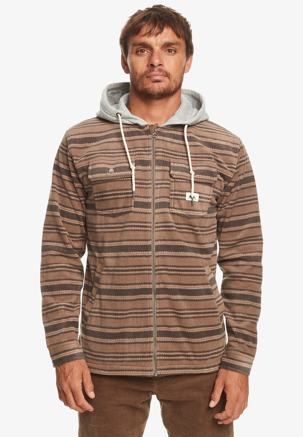 

Толстовка на молнии Quiksilver, черный
