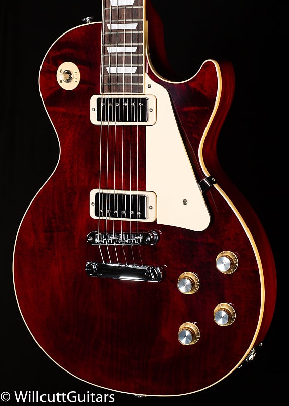 Электрогитара Gibson Les Paul 70s Deluxe Wine Red