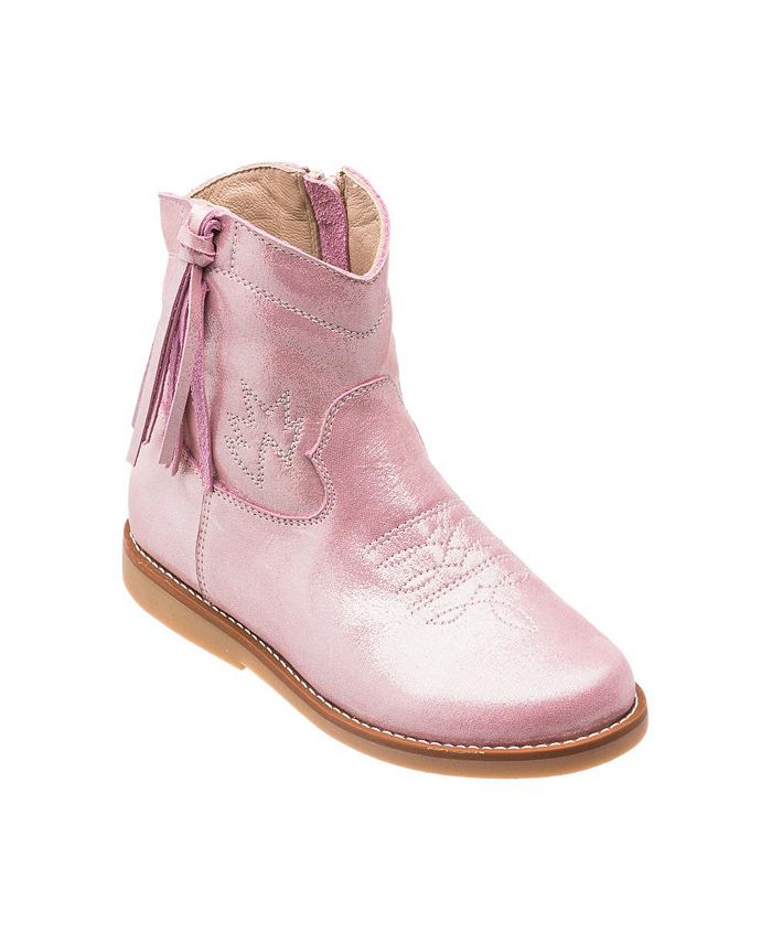 Замшевые ботинки Hannah для малышей и девочек Elephantito, розовый