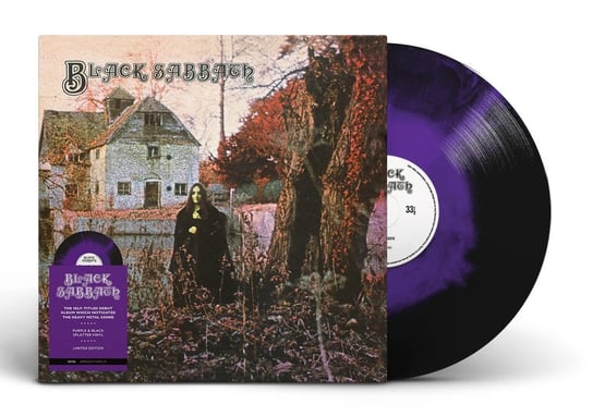 Виниловая пластинка Black Sabbath - Black Sabbath (фиолетовый и черный виниловый сплэш)