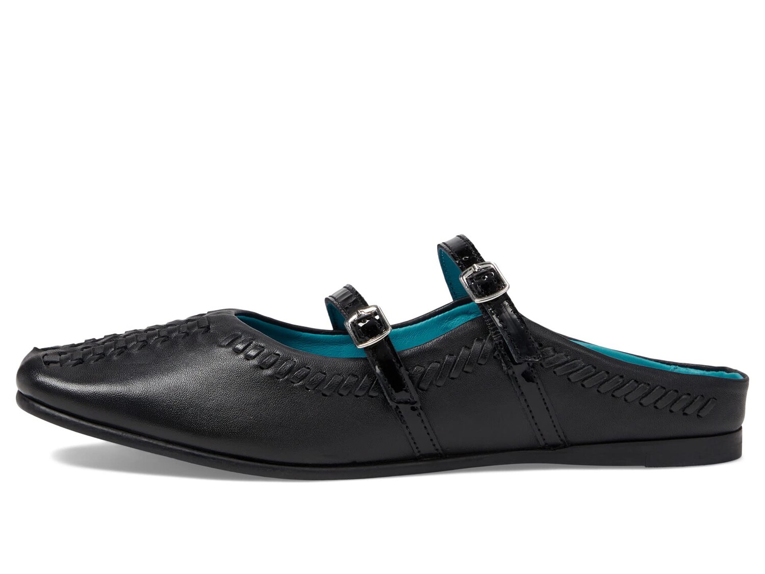 

Обувь на низком каблуке Free People Diana Double Strap Flat, черный