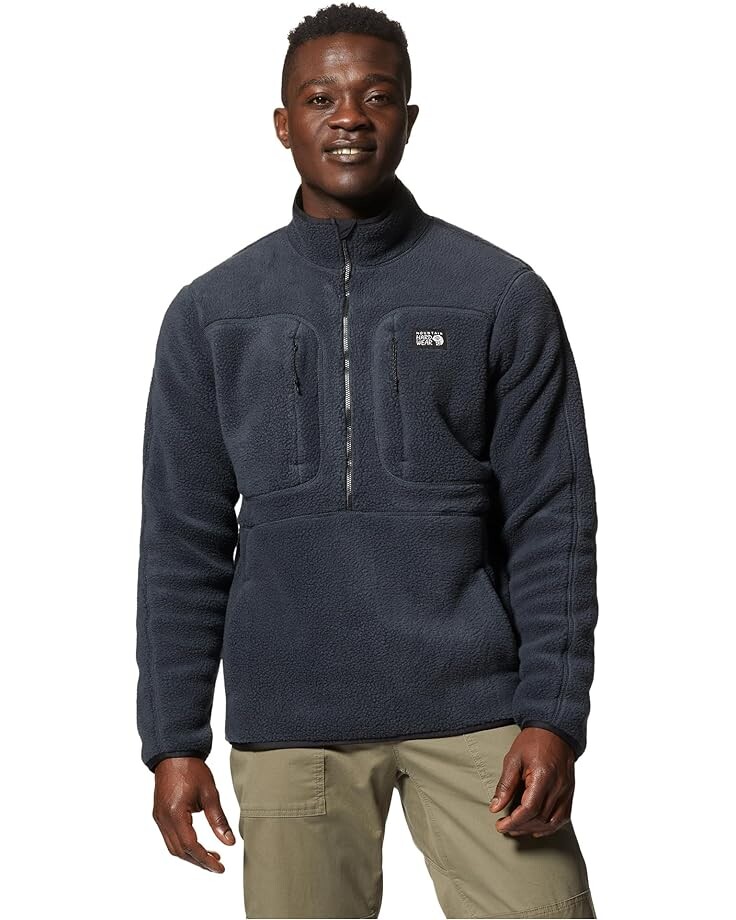 

Свитер Mountain Hardwear Hicamp Fleece Pullover, цвет Dark Storm