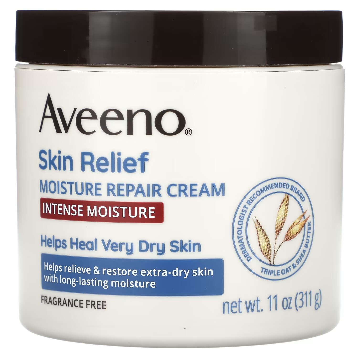 

Aveeno Skin Relief Moisture Repair Cream без ароматизаторов, 11 унций (311 г)