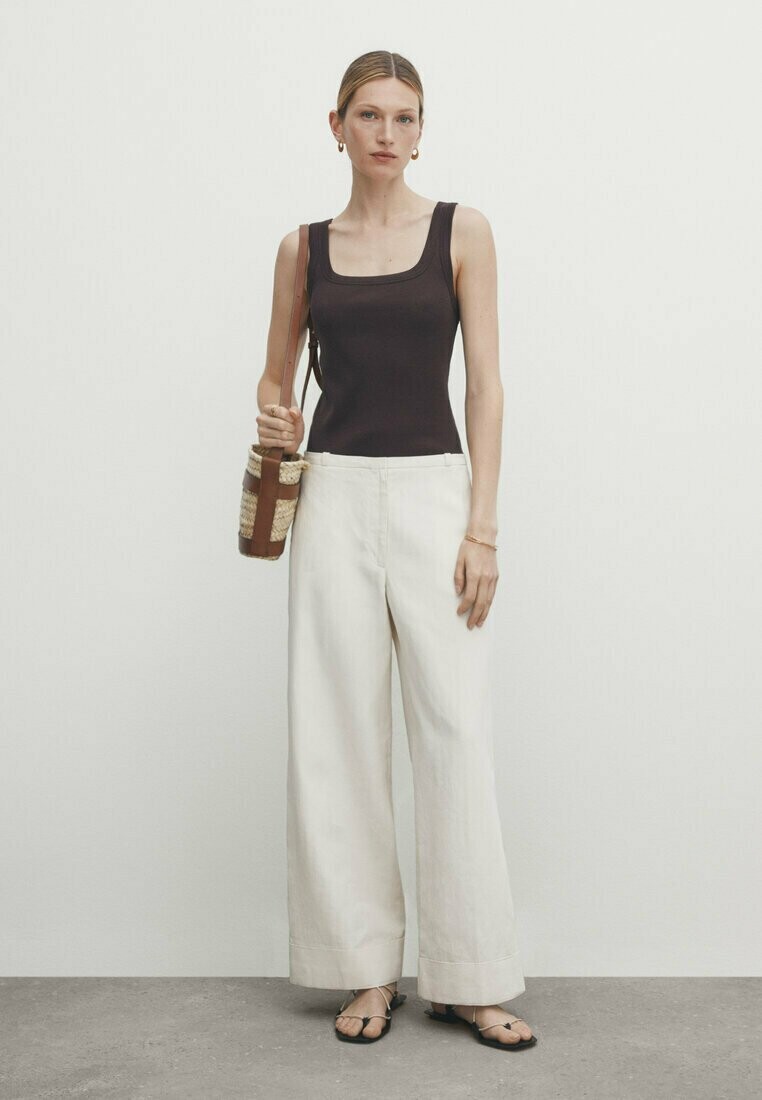 

Топ Massimo Dutti, коричневый