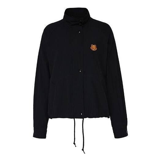 

Куртка KENZO Tiger Head Embroidered Long Sleeves Jacket Black, черный