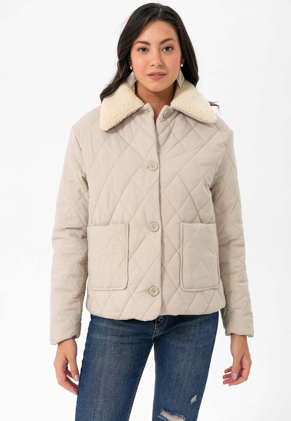 

Зимняя куртка Regular Daniel Hills, бежевый