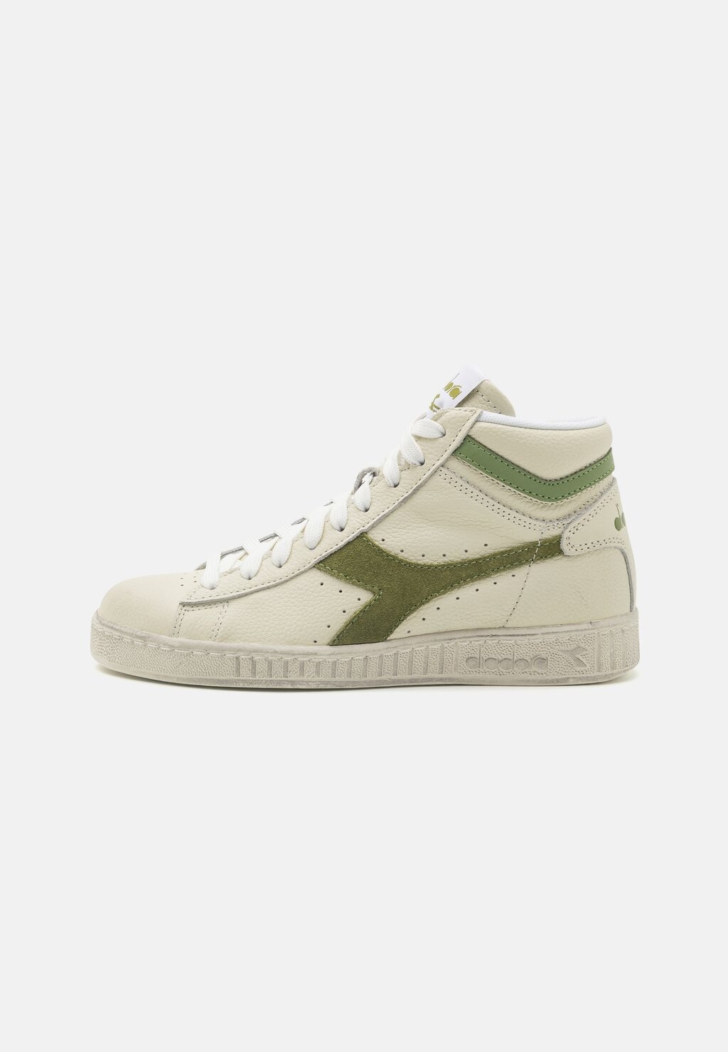 

Высокие туфли Diadora GAME HIGH WAXED POP UNISEX, белый