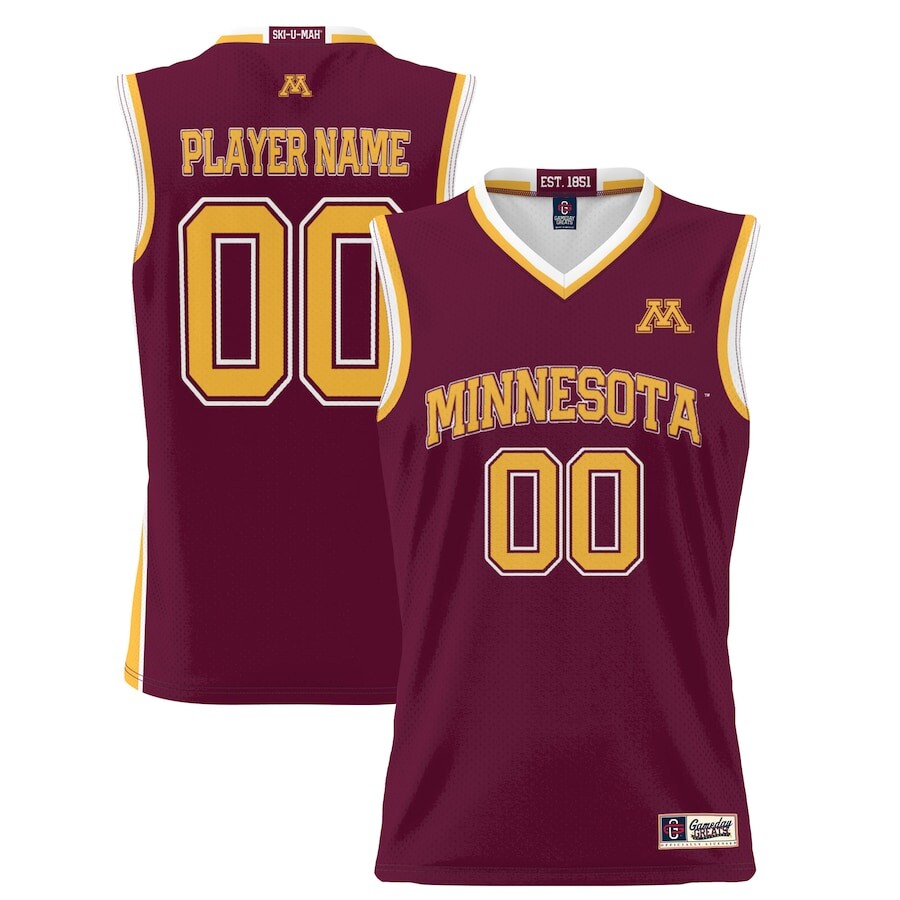 

Джерси ProSphere Minnesota Golden Gophers, бордовый