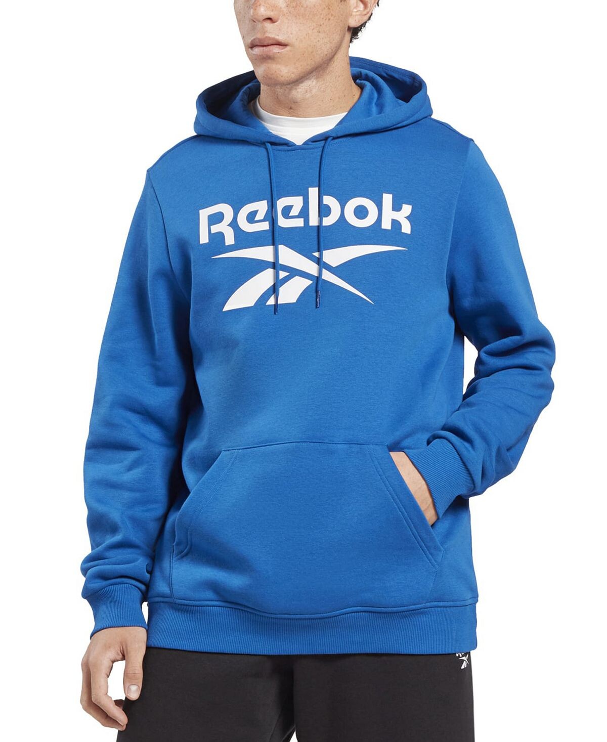 

Мужская флисовая толстовка классического кроя с логотипом Identity Reebok