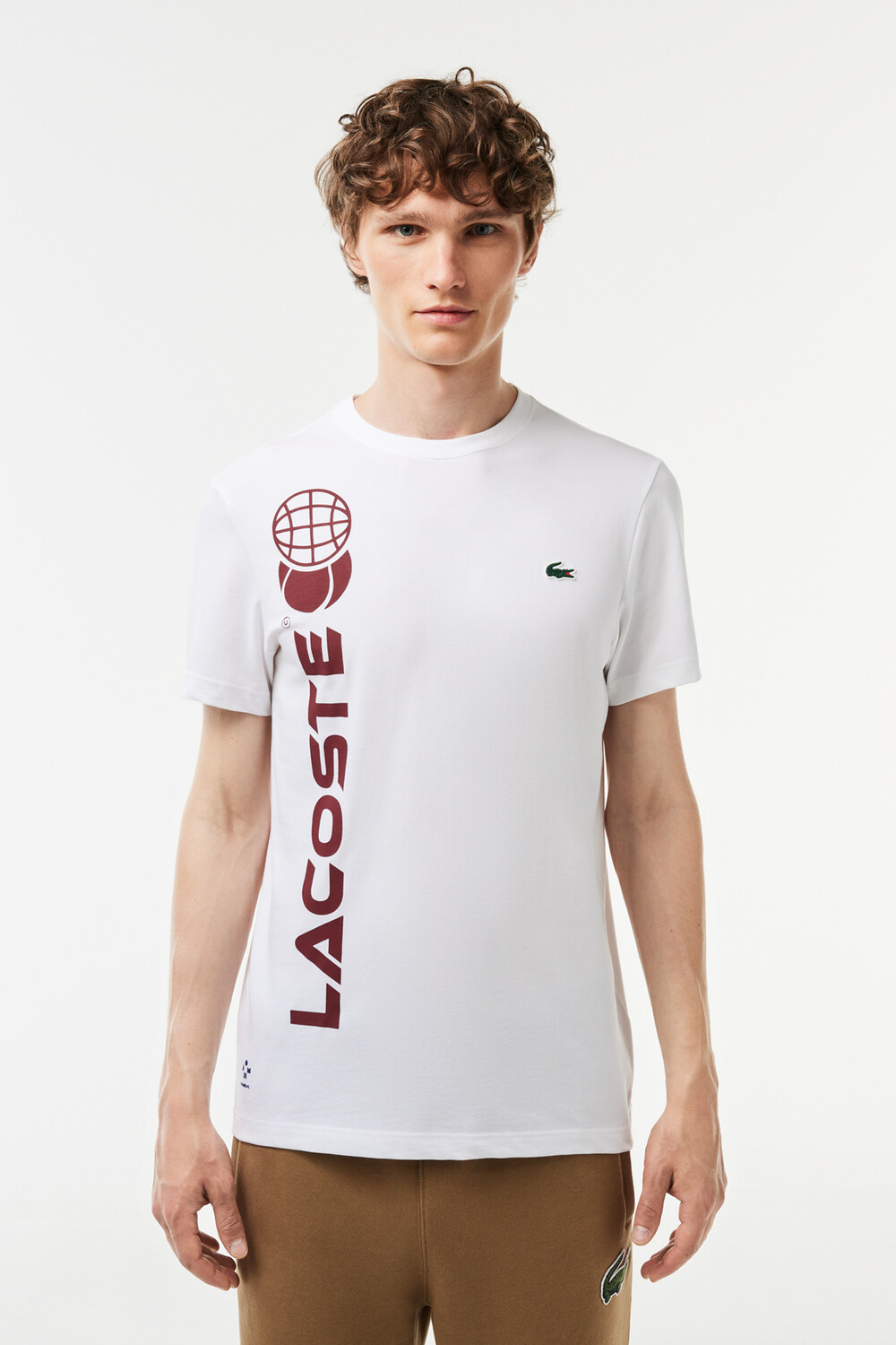 

Мужская футболка Lacoste, белый