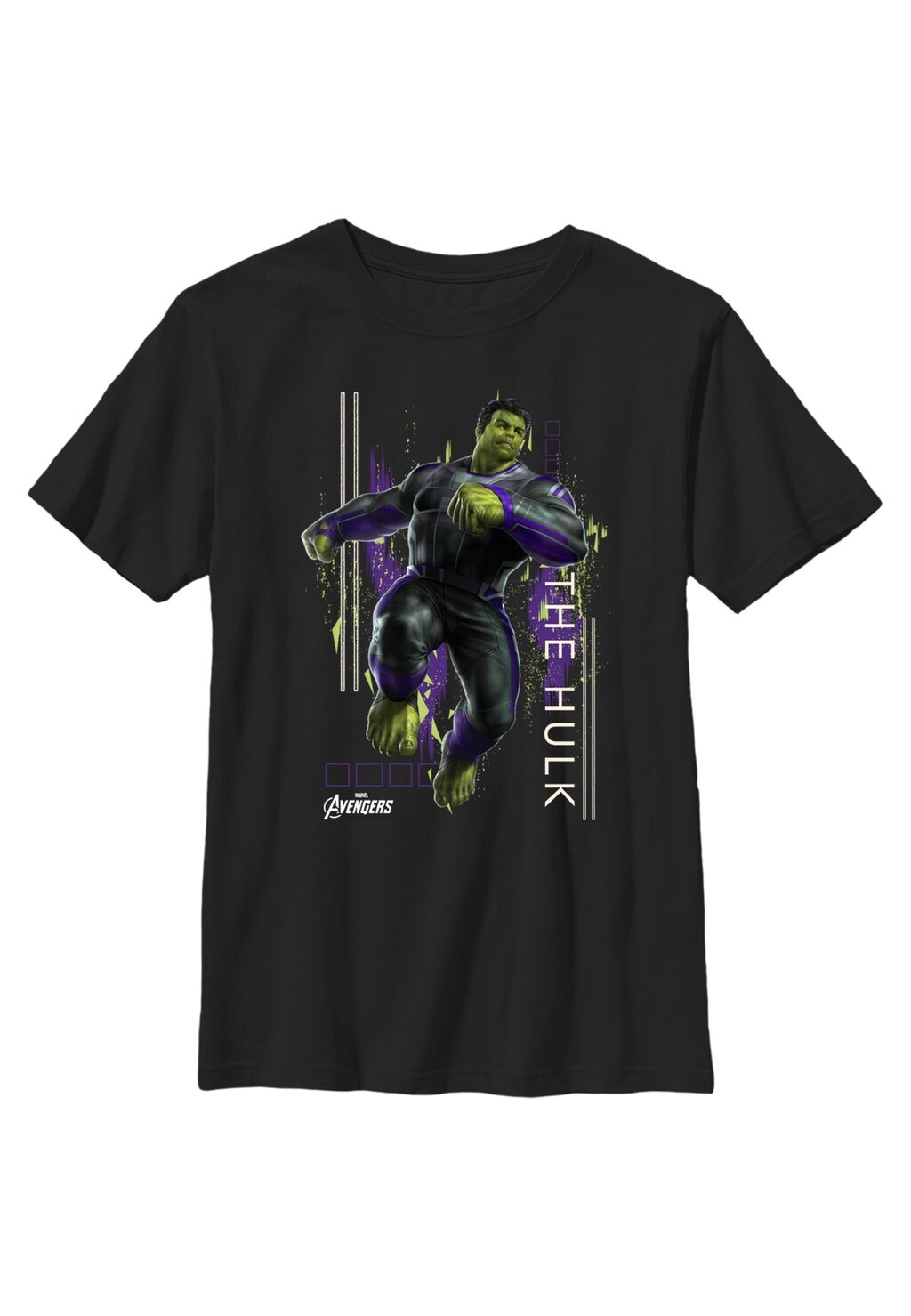 

Футболка с принтом Avengers Endgame Hulk Motion Marvel, черный