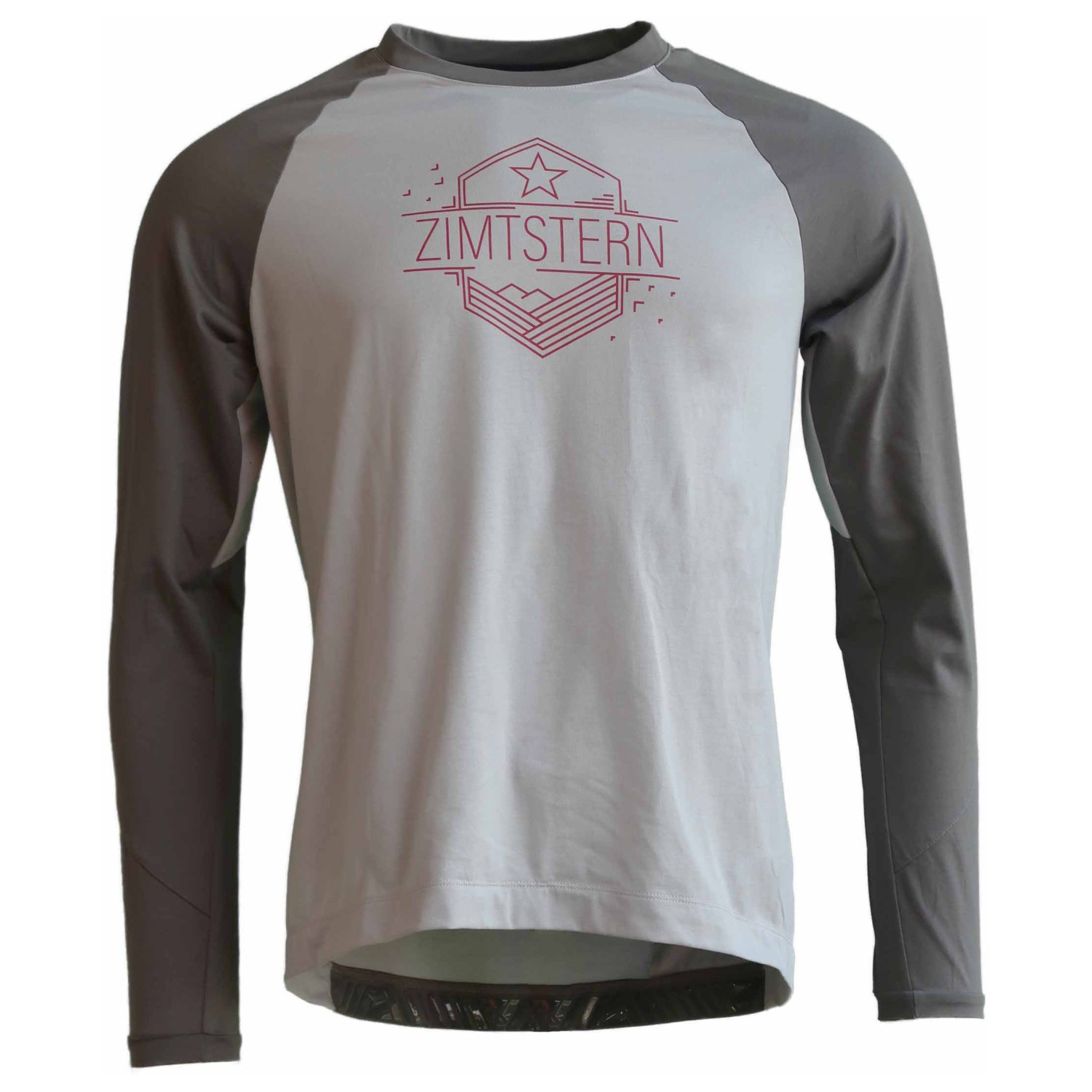 Велосипедный трикотаж Zimtstern Pureflowz Shirt L/S, цвет High Rise/Gun Metal кепка zimtstern camperz цвет gun metal