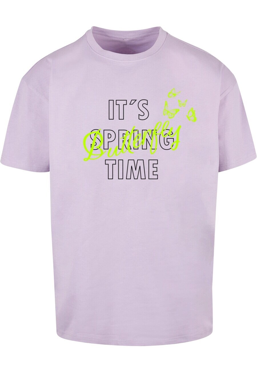 

Футболка Merchcode Its Spring Time, светло-фиолетовый