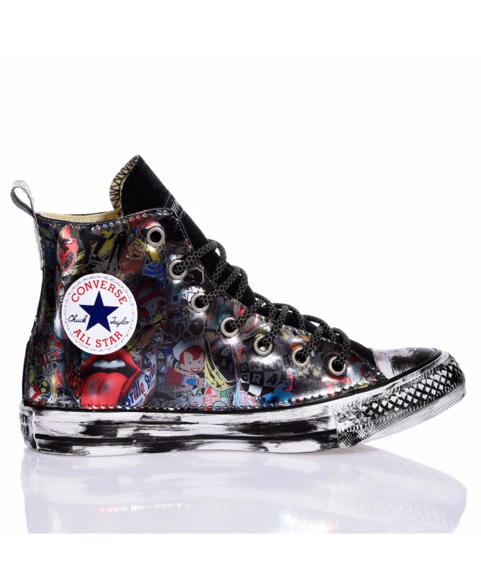 

Кроссовки ручной работы Converse, мультиколор