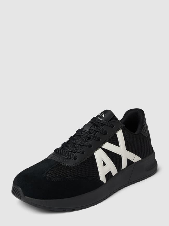 

Кроссовки с лейблом ARMANI EXCHANGE, черный