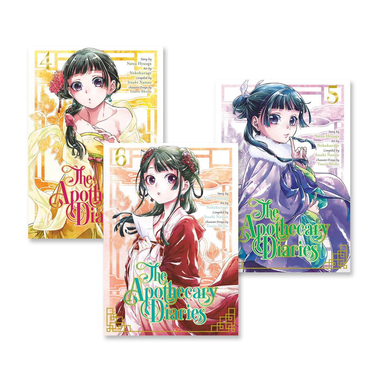 

Манга The Apothecary Diaries Manga (4-6) Bundle