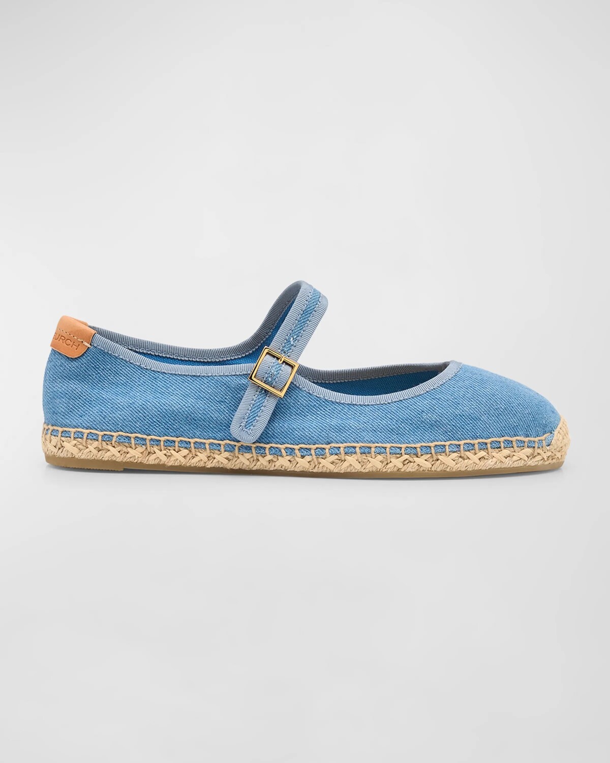 

Джинсовые эспадрильи Mary Jane Tory Burch, цвет Denim