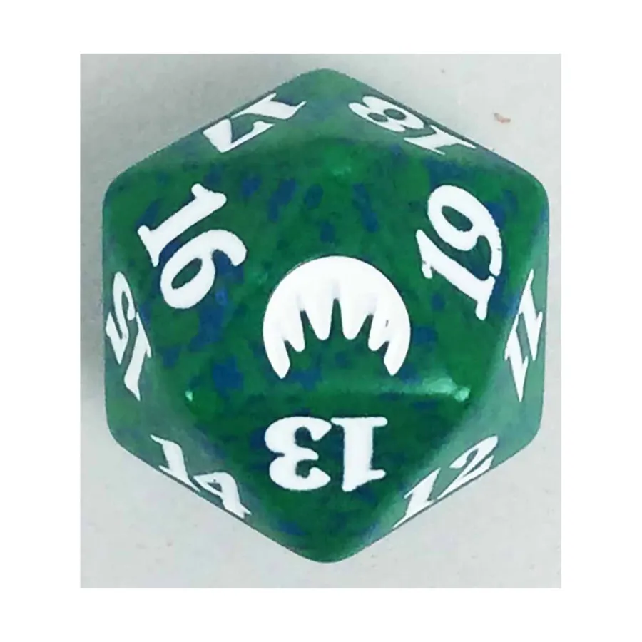 

Planechase — зеленый и синий с белым, MTG - Spindown d20 Life Counters