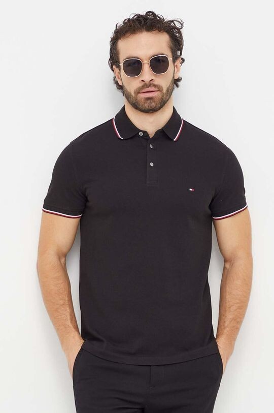 

Рубашка поло Tommy Hilfiger, черный