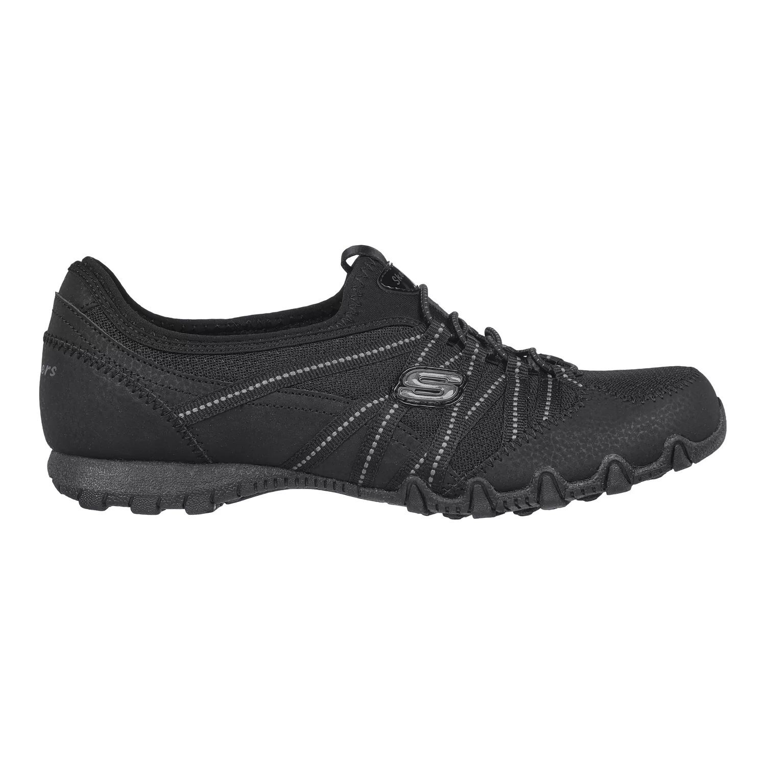 Женские слипоны Skechers Relaxed Fit Bikers Lite Relive Skechers, черный