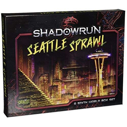 

Настольная игра Shadowrun Seattle Sprawl Box Set Catalyst Game Labs
