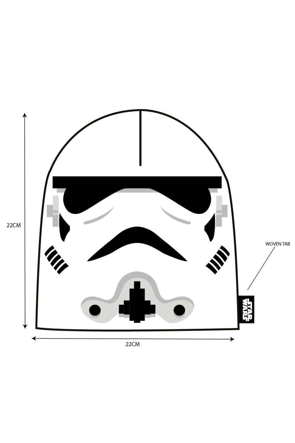 Шапка Face Trooper Star Wars, белый