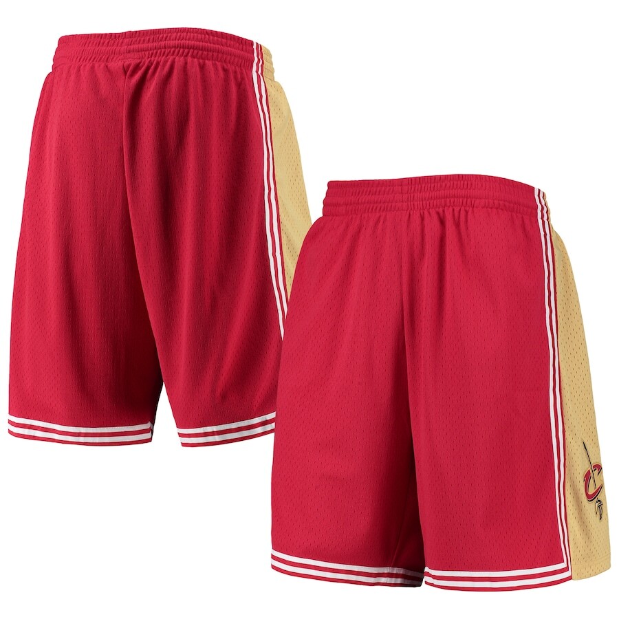 

Шорты Mitchell & Ness Cleveland Cavaliers, бордовый