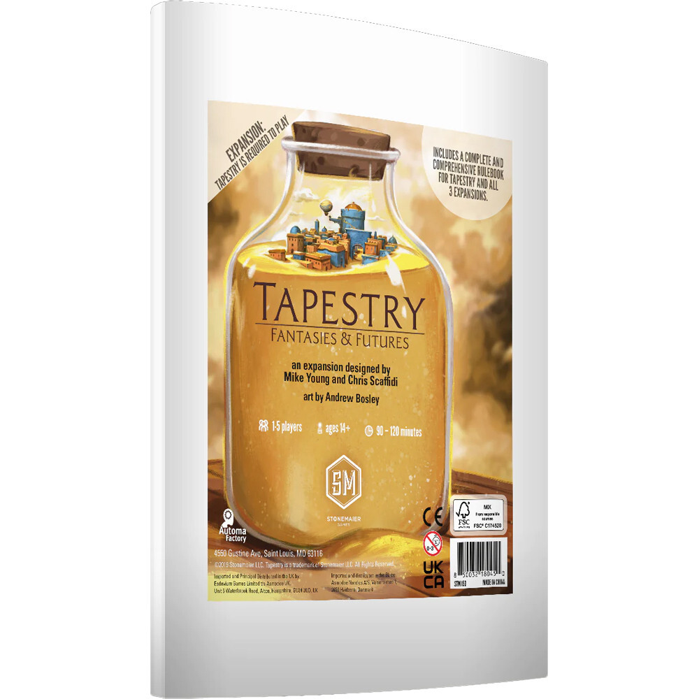

Настольная игра Stonemaier Games Tapestry: Fantasies & Futures