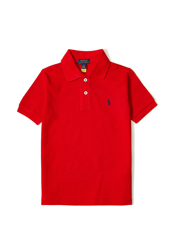 

Красная футболка с воротником-поло для мальчика Polo Ralph Lauren, Красный, Красная футболка с воротником-поло для мальчика Polo Ralph Lauren