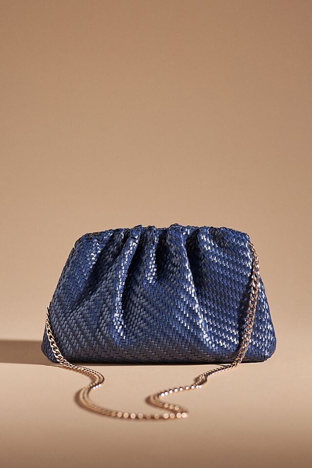 

Клатч Frankie Clutch Anthropologie, темно-синий