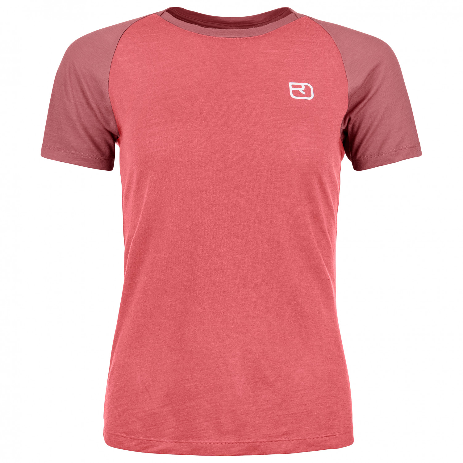 Рубашка из мериноса Ortovox Women's 120 Tec Fast Mountain T Shirt, цвет Wild Rose