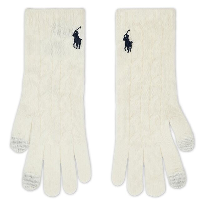 

Перчатки Polo Ralph Lauren, экрю