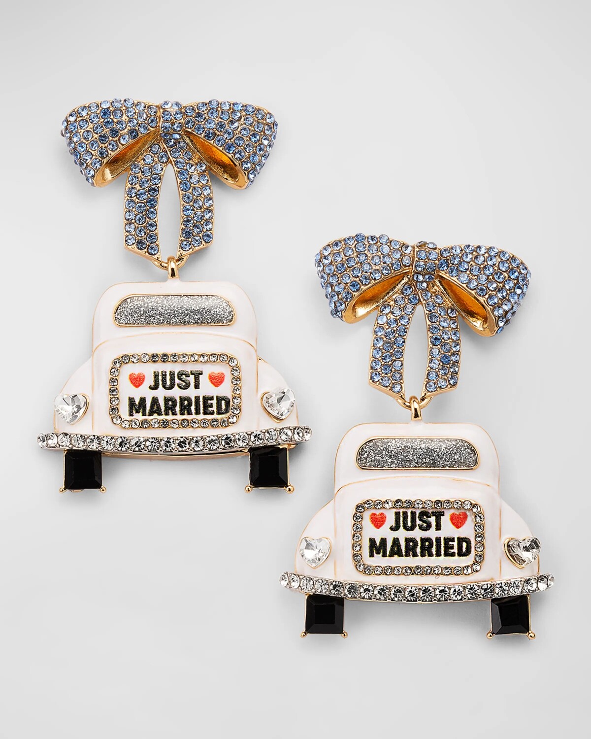 

Серьги-скрепки для молодоженов BaubleBar, цвет Multi