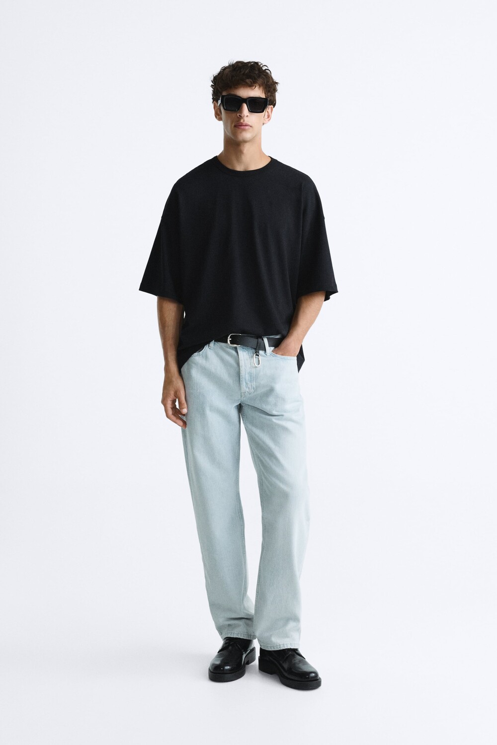 

Футболка с коробкой Zara, черный