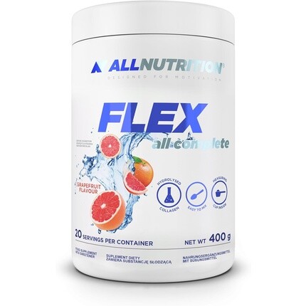 

ALLNUTRITION Flex All Complete V2.0 Коллагеновая добавка, 400 г грейпфрута