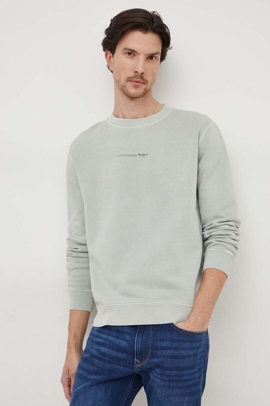 

Толстовка Dave Crew из хлопка Pepe Jeans, зеленый