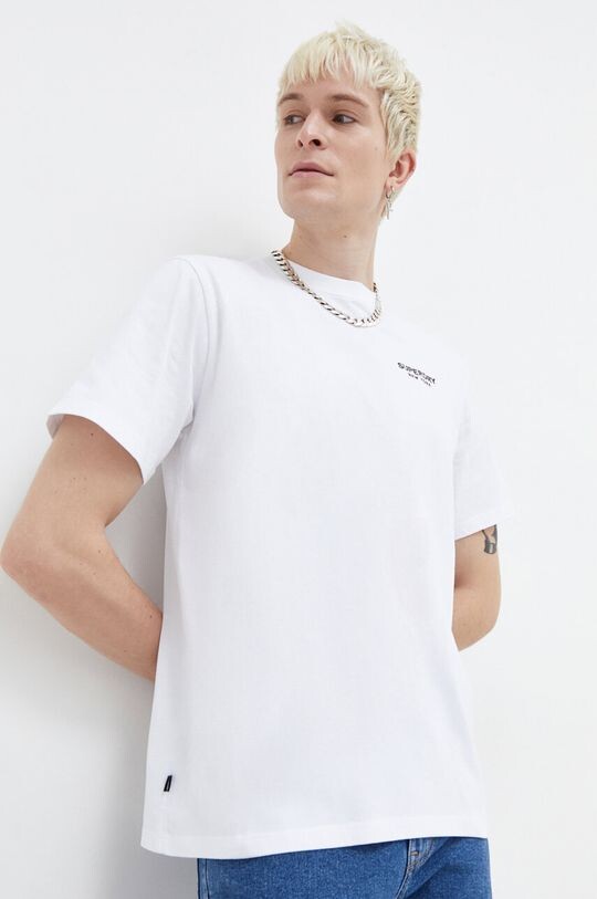 

Хлопковая футболка Superdry, белый