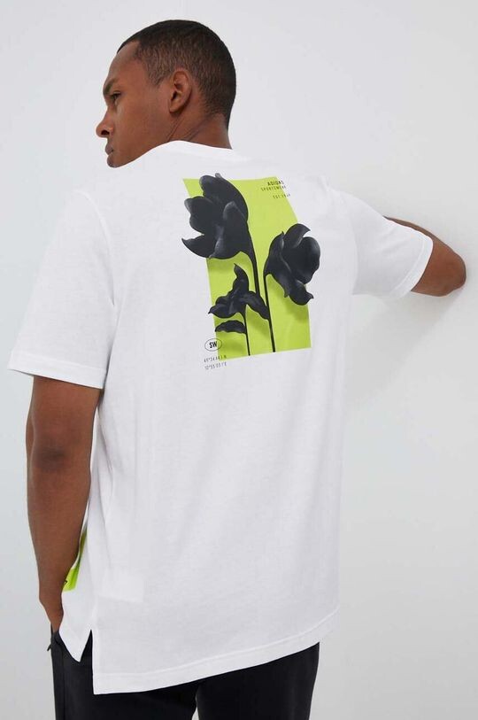 

Футболка Adidas из хлопка adidas, белый