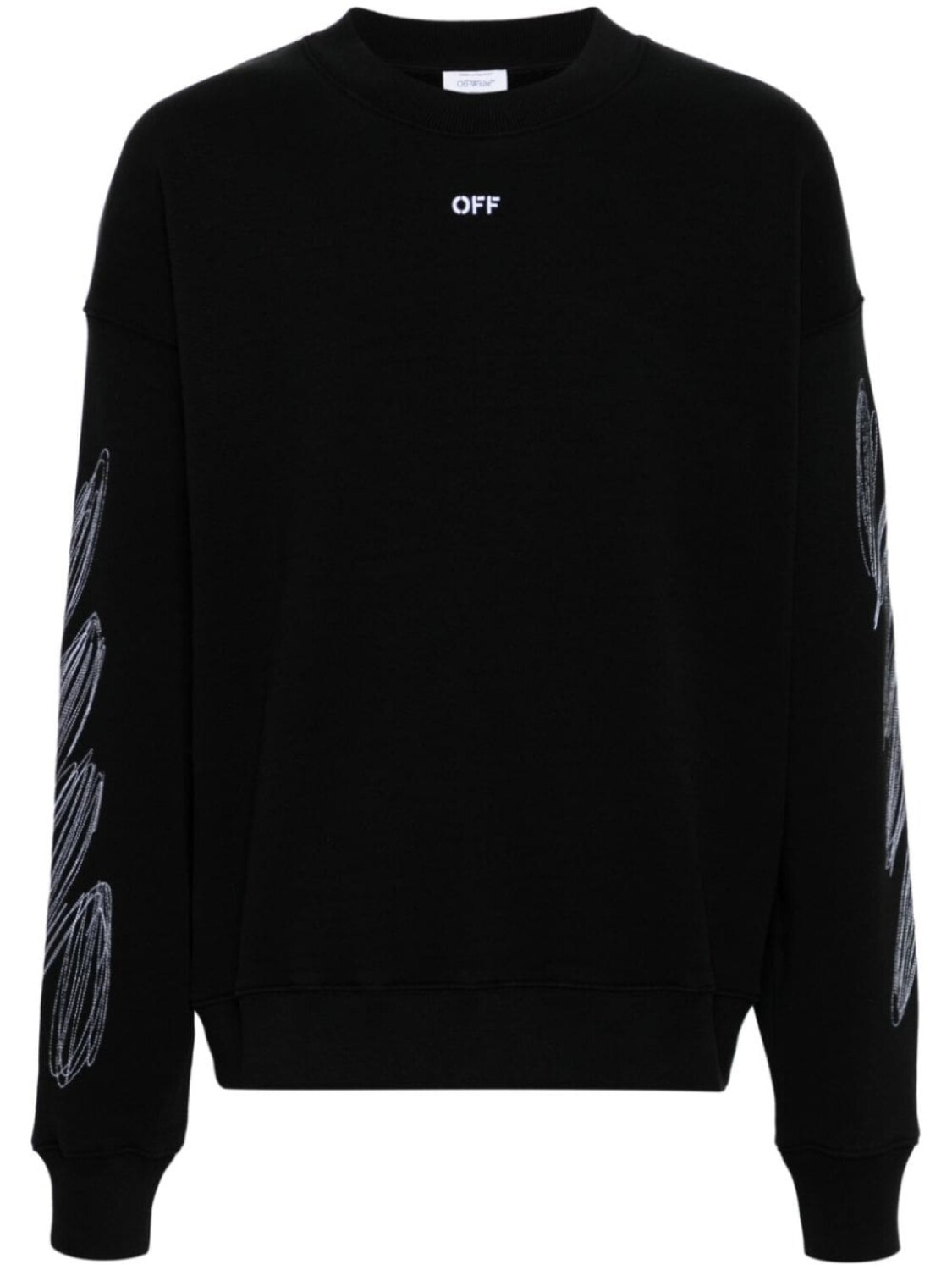 

Off-White толстовка Scribble Diags Skate, черный