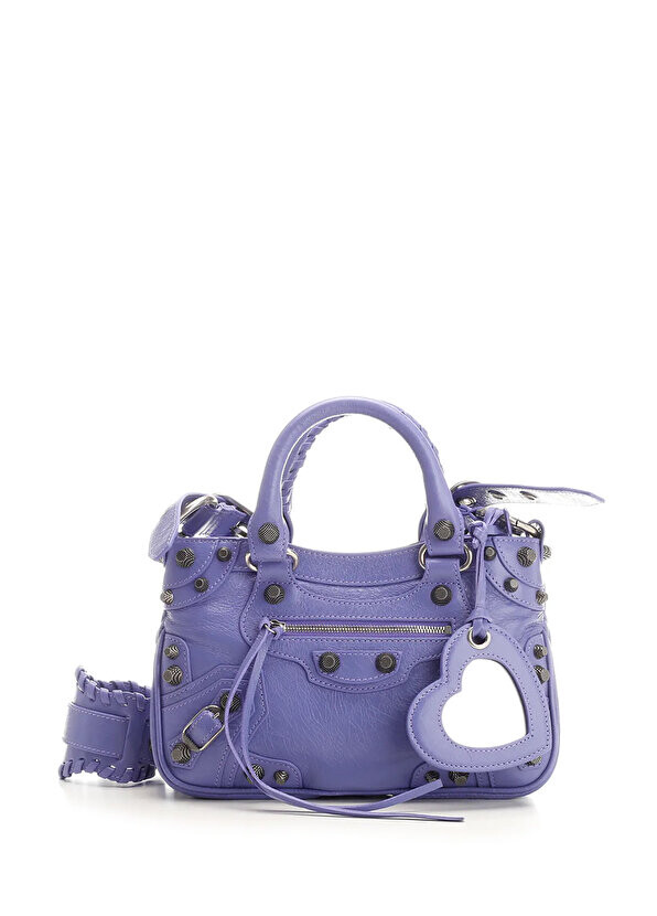 

Le cagole сиреневая женская кожаная сумка Balenciaga