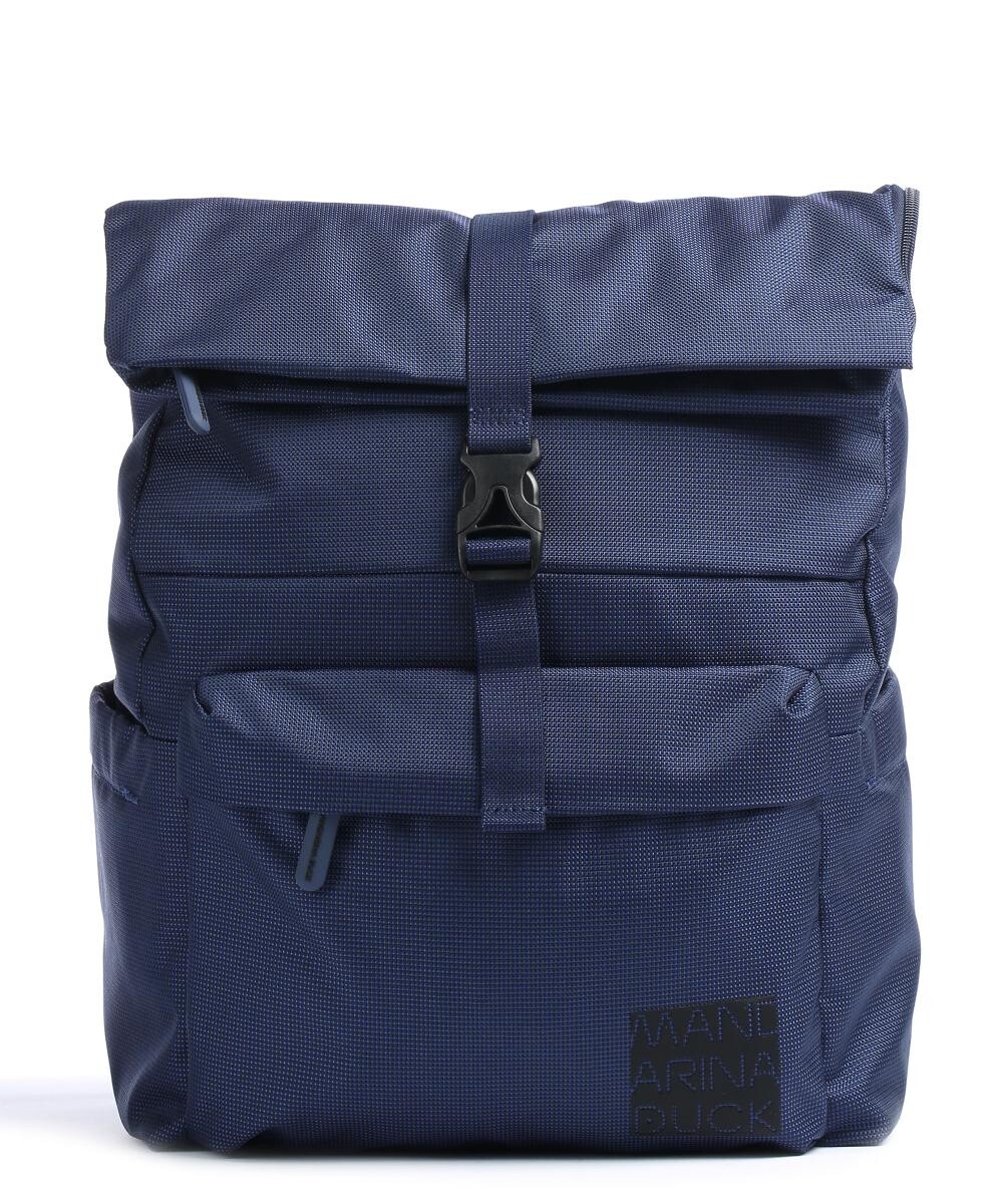 

Рюкзак District Rolltop 14 дюймов, полиэстер Mandarina Duck, синий