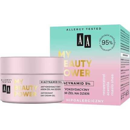 

My Beauty Power Ниацинамид 5% антиоксидантный крем-гель 50мл, Aa