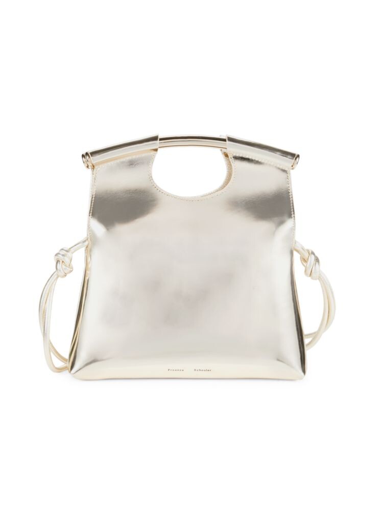 

Маленькая кожаная сумка через плечо Proenza Schouler, цвет Light Gold